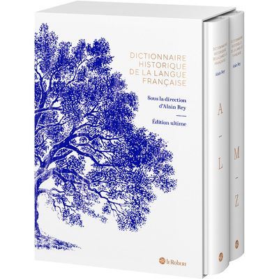 Dictionnaire-Historique-de-la-Langue-Francaise-2-volumes
