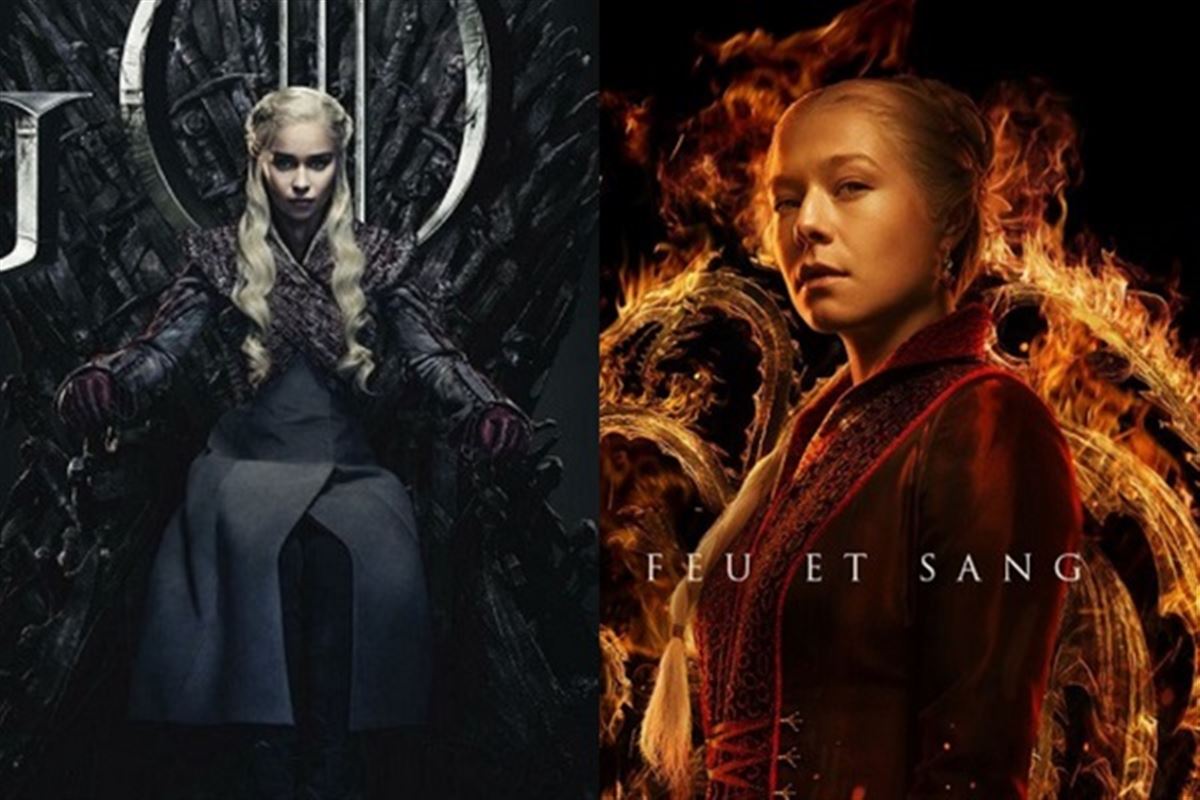 House of The Dragon vs. Game of Thrones : le jeu des sept différences