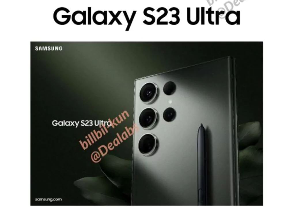 Samsung Galaxy S23 capture d'écran