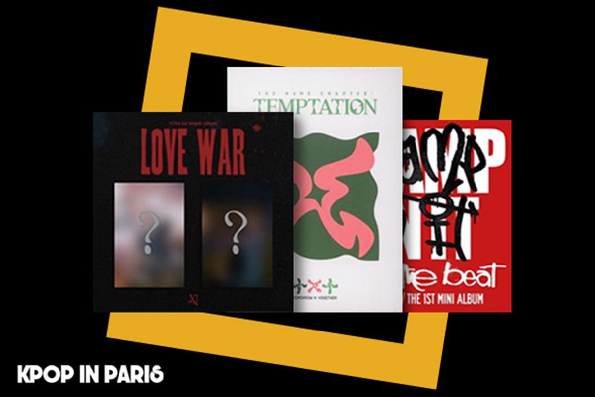 Kpop In Paris : la sélection d'albums K-pop du mois de janvier