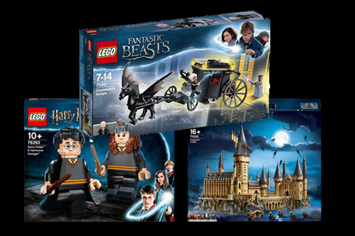 Construisez des décors emblématiques d'Harry Potter et des Animaux Fantastiques avec LEGO
