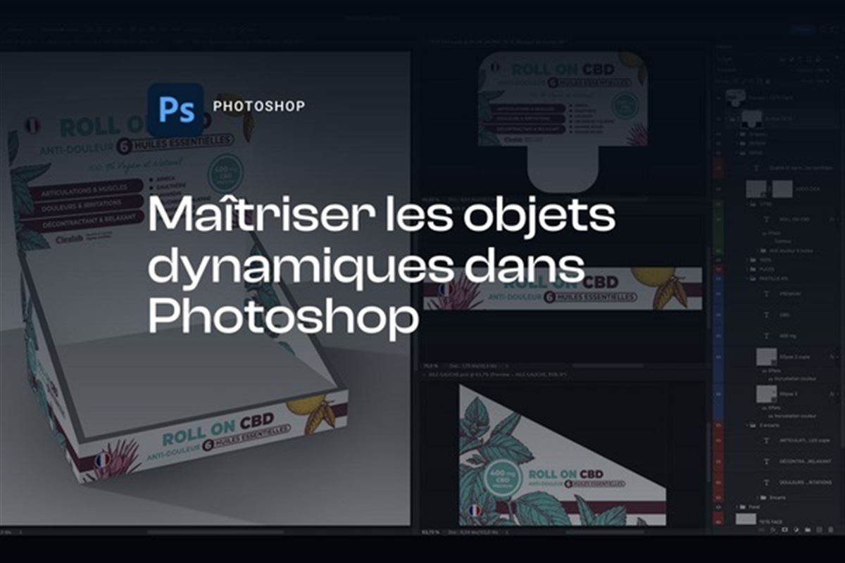 Maîtriser les objets dynamiques dans Photoshop