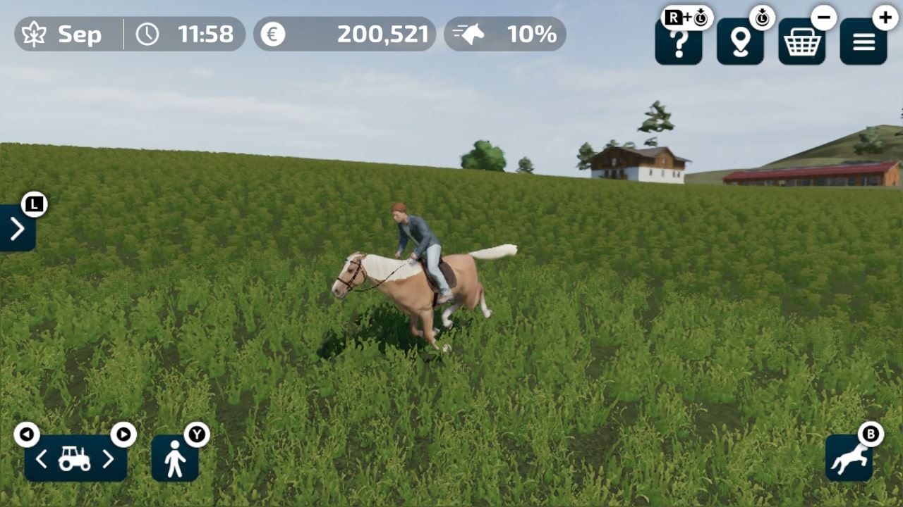 Monter un Cheval dans Farming Simulator 23