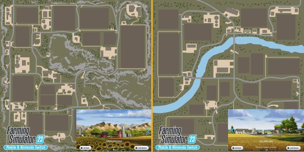 Les Maps de Farming Simulator 23