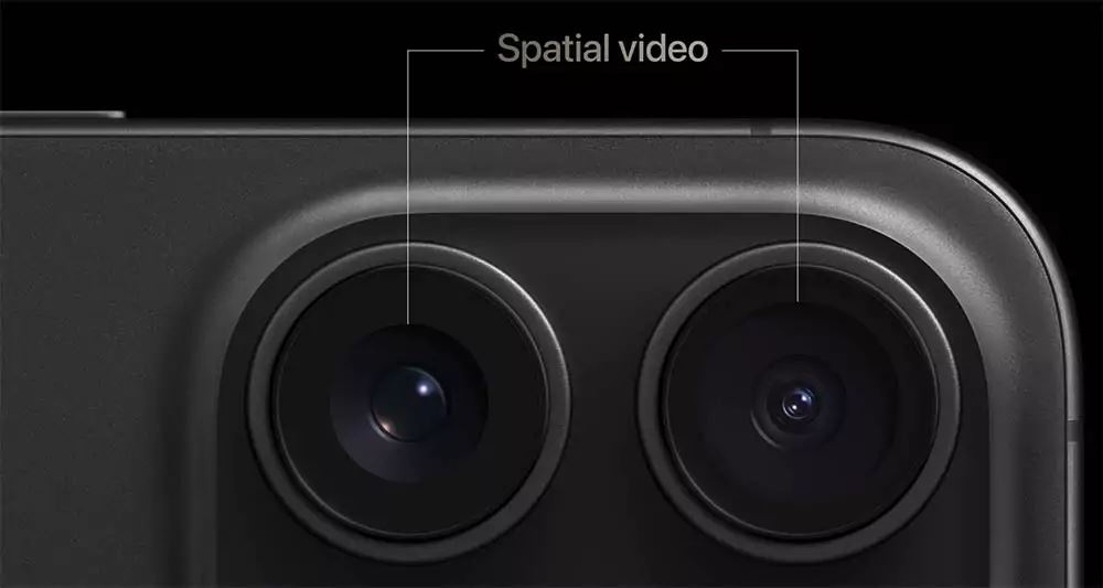 iPhone 15 capteur vidéo