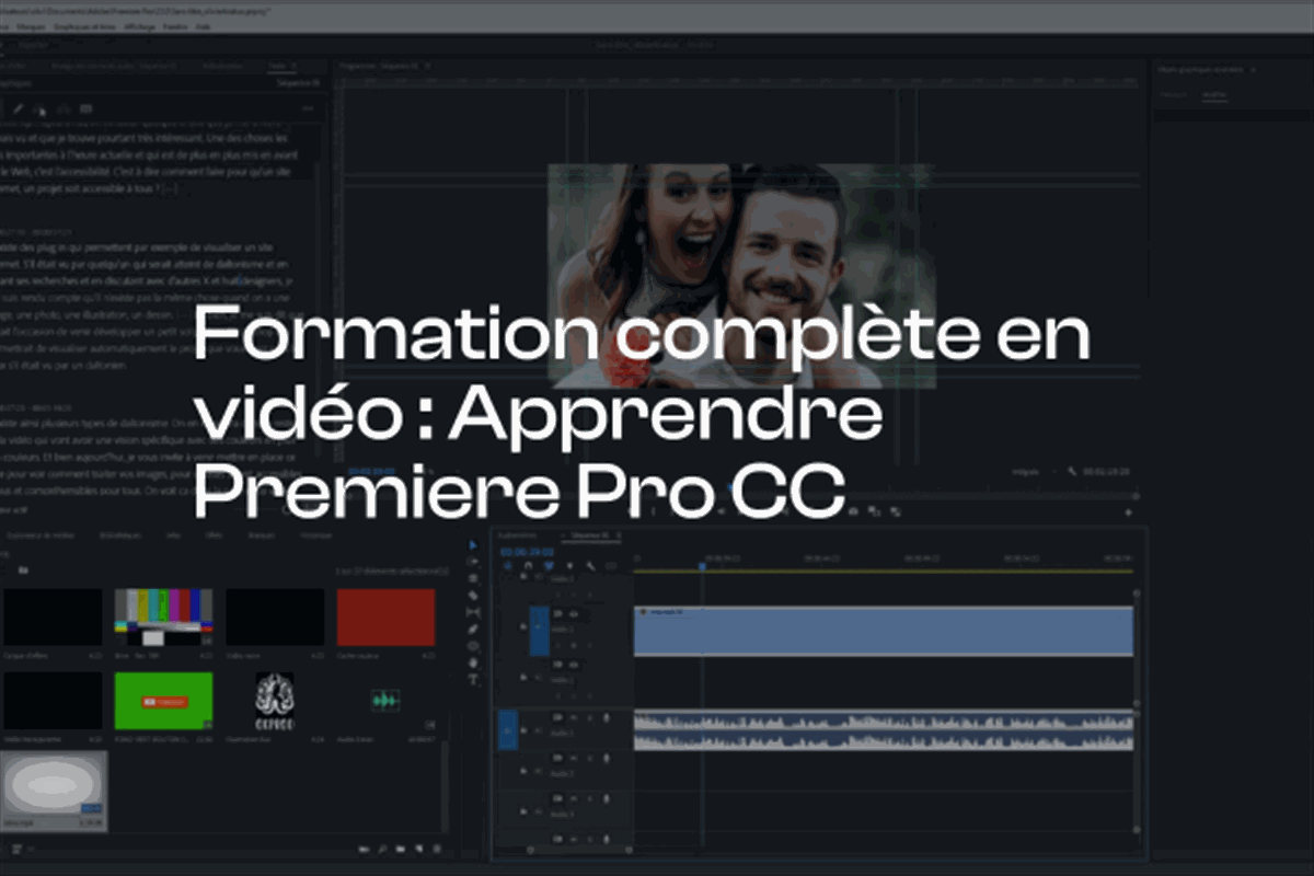Maîtrisez Adobe Premiere Pro
