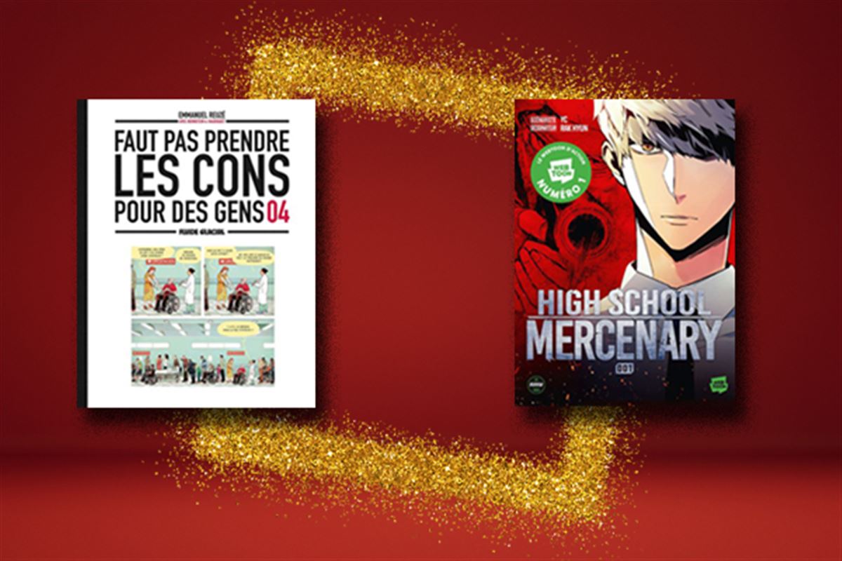 Des livres à offrir pour Noël : notre sélection Mangas et Humour