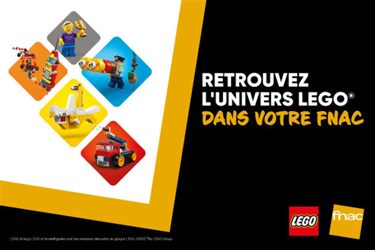 Et si vous veniez découvrir  L'univers Lego dans votre Fnac ?