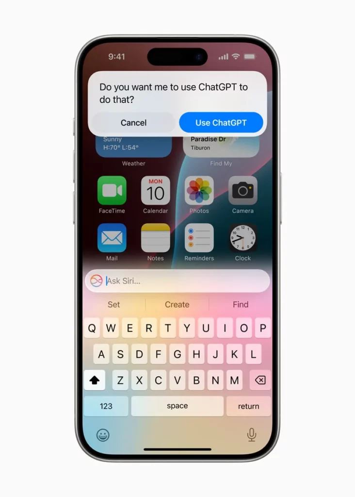 iPhone Apple AI ChatGPT