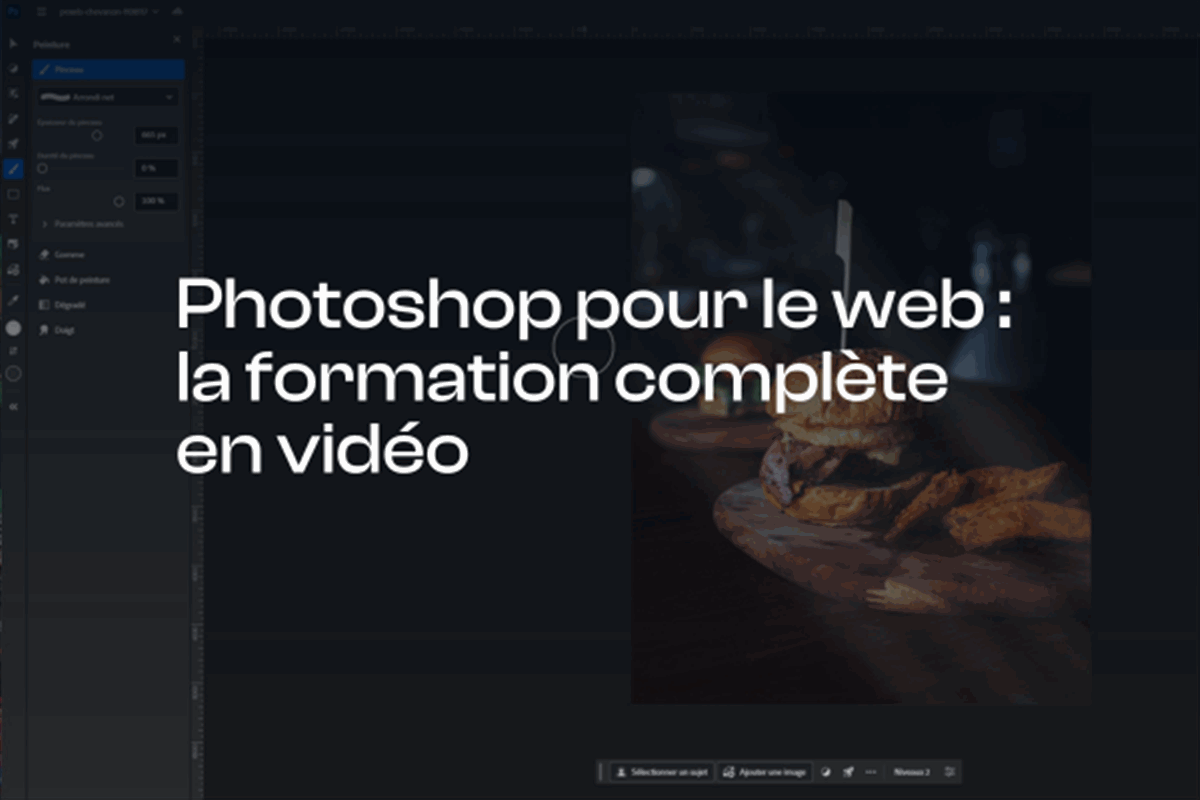 Formation vidéo : découvrir Photoshop pour le Web