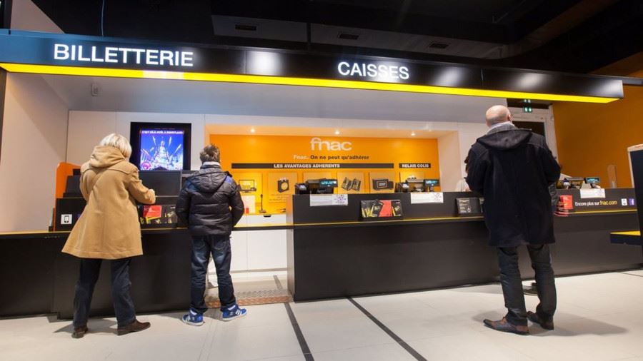 Billetterie Fnac magasin