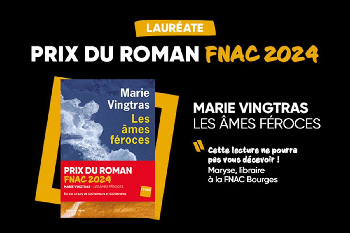 Prix du Roman Fnac 2024 : la lauréate et la sélection des 30 titres en lice