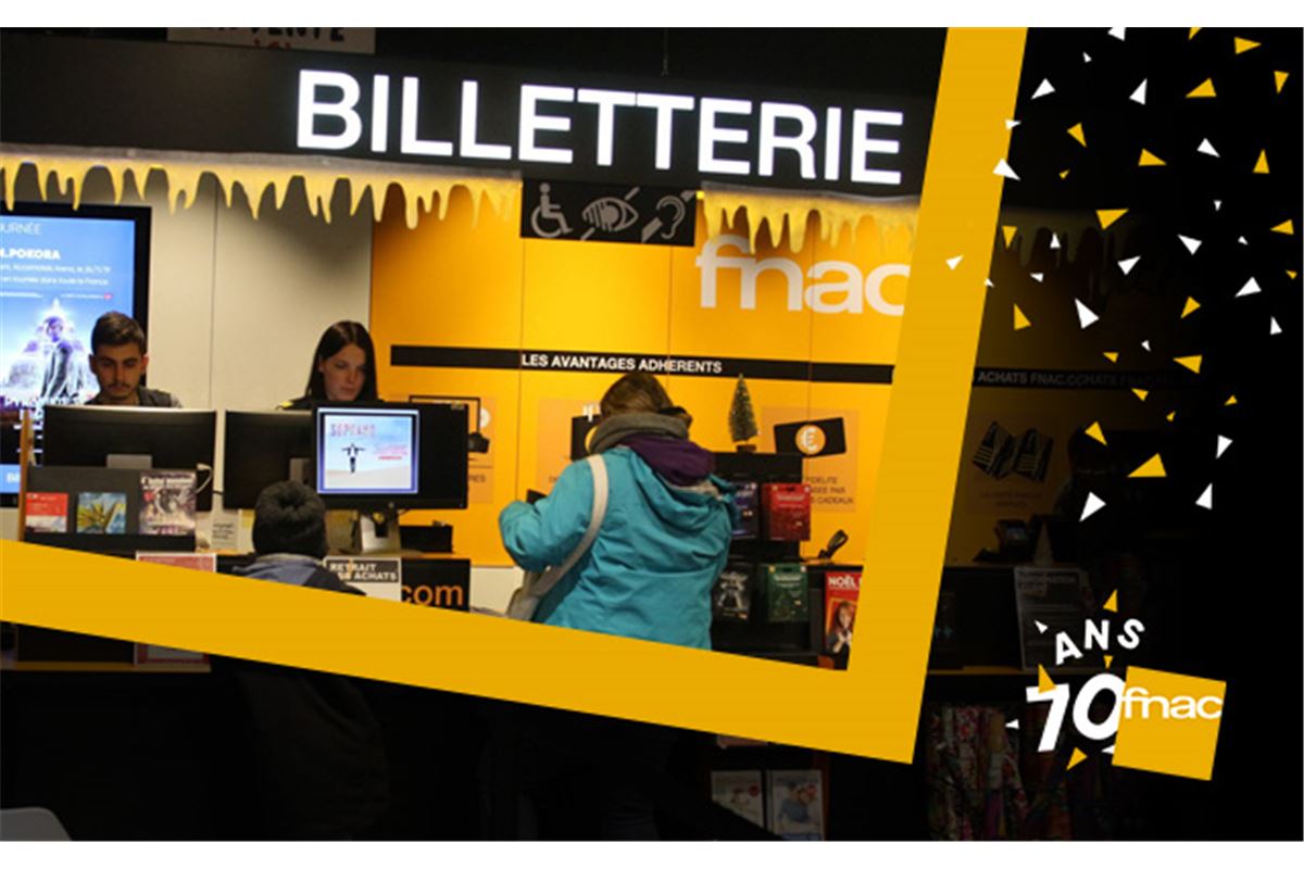 70 ans de la Fnac : l'histoire de la billetterie, d'ALPHA à France Billet