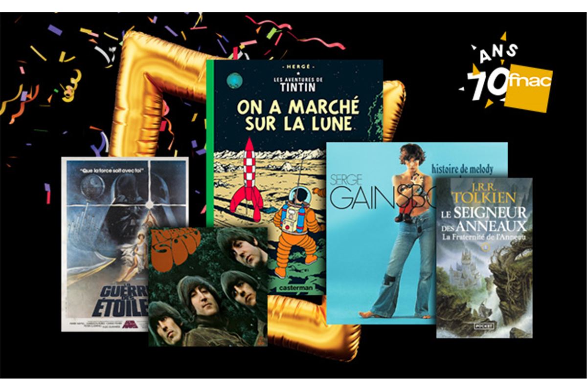 70 ans de la Fnac - 1954-1979 : 15 ans d’œuvres cultes