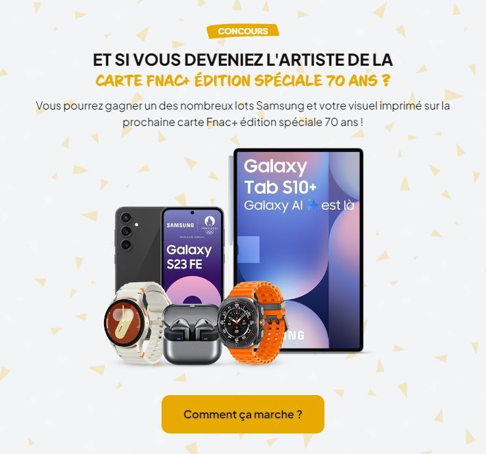 Etape jeu concours