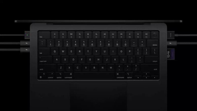 Macbook Pro M4 clavier