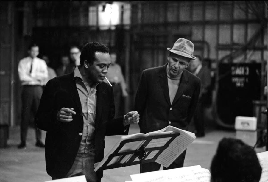 Quincy Jones et Frank Sinatra