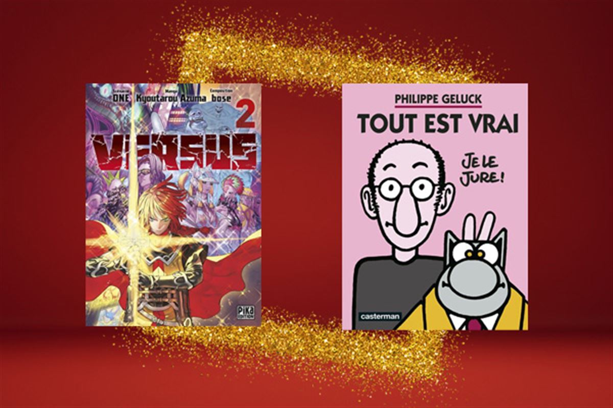 Des livres à offrir pour Noël : notre sélection Mangas et Humour