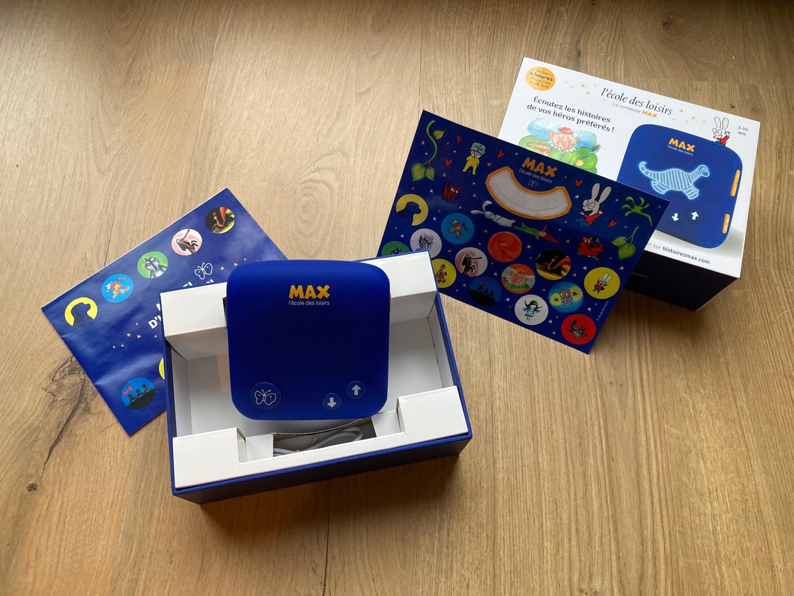 Test conteuse Max packaging complet