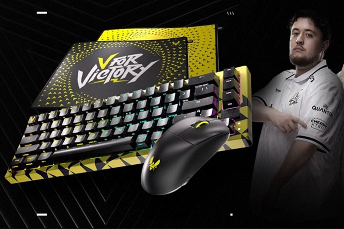 Clavier, souris et tapis de souris, retrouvez la collaboration Cherry X Vitality à la Fnac