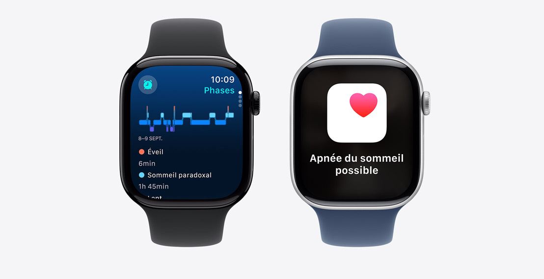 Suivi du sommeil Apple Watch