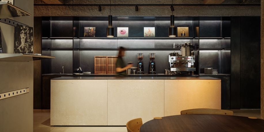 Kef Music Gallery café