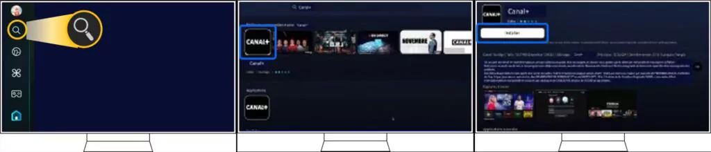 Installation Canal Plus Samsung