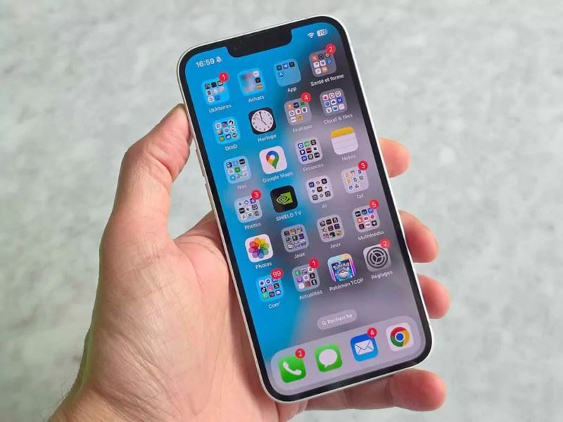 iPhone 16e écran