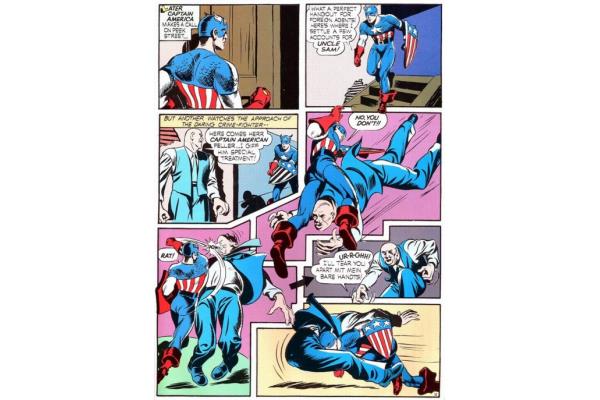 Captain America Comics #1 par Jack Kirby et Joe Simon