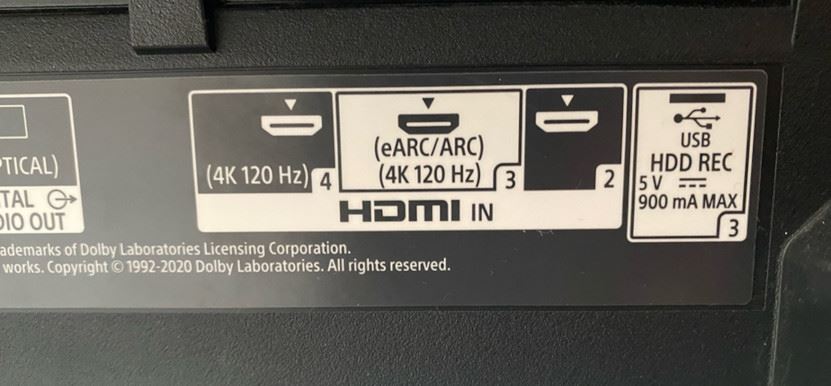 eARC HDMI