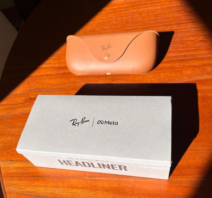 Lunettes Ray Ban Meta boîte