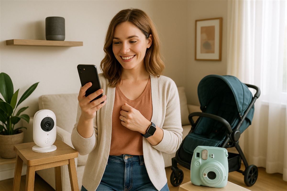 Ma sélection d'objets connectés pour mamans branchées technologie