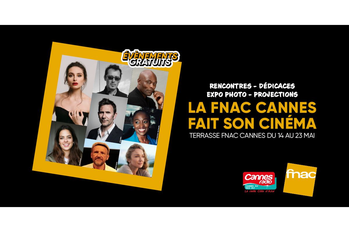 La Fnac Cannes fait son cinéma du 14 au 23 mai