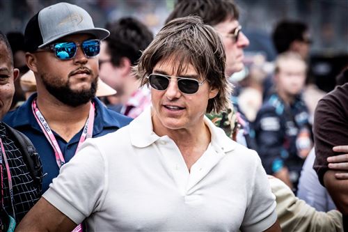 Tom Cruise au championnat du monde de F1 à Miami en mai 2023