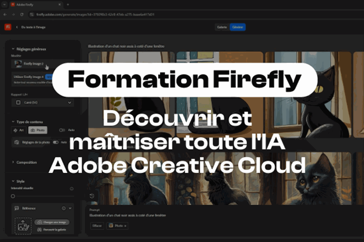Découvrir l’IA Générative dans la suite Adobe Creative Cloud