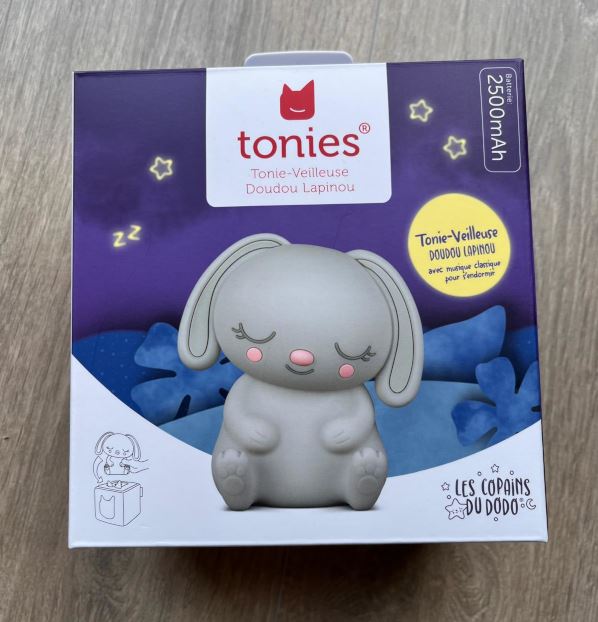 Doudou Lapinou veilleuse packaging