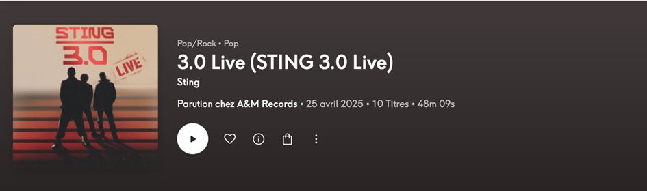 Message in a Bottle Sting 3.0