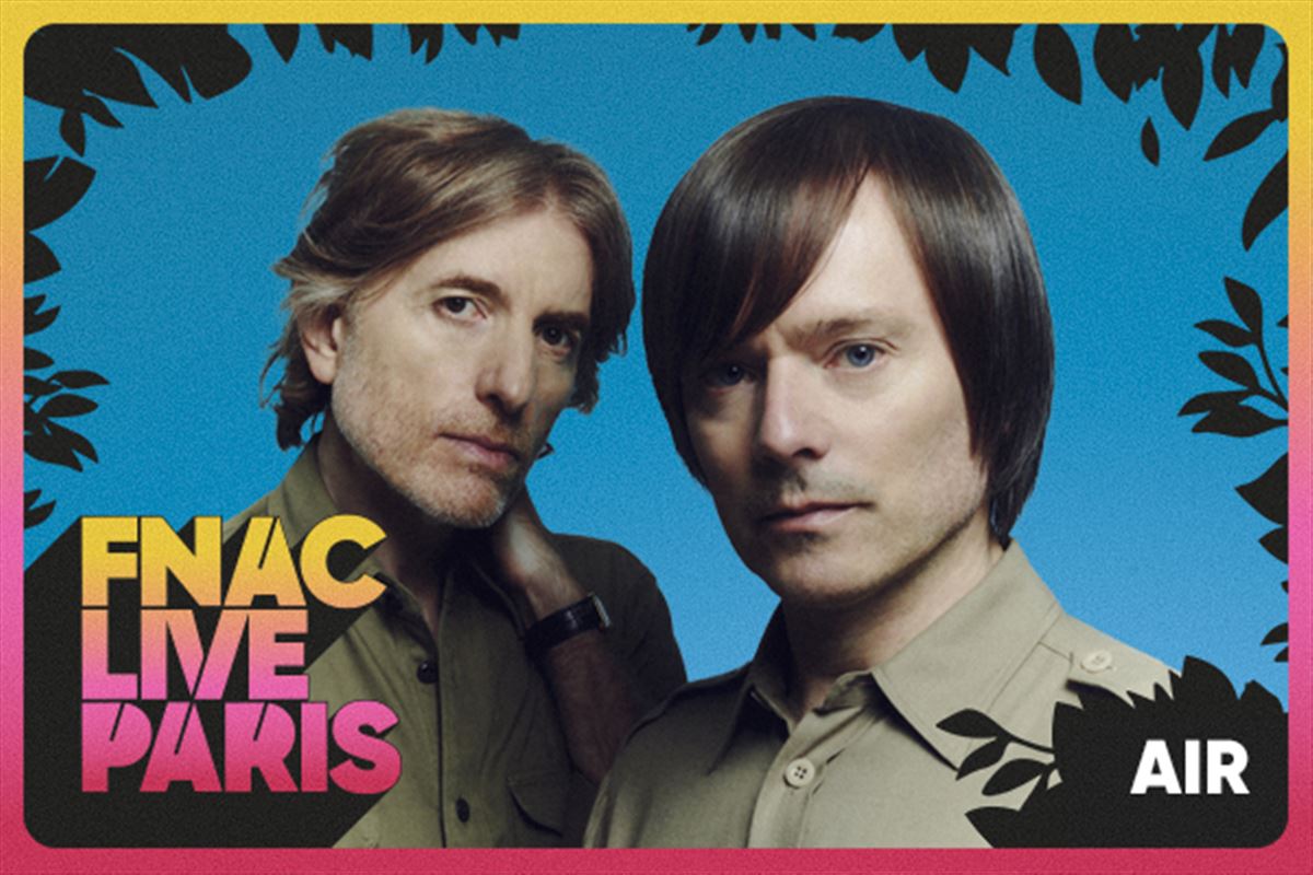 Air en concert au Fnac Live Paris