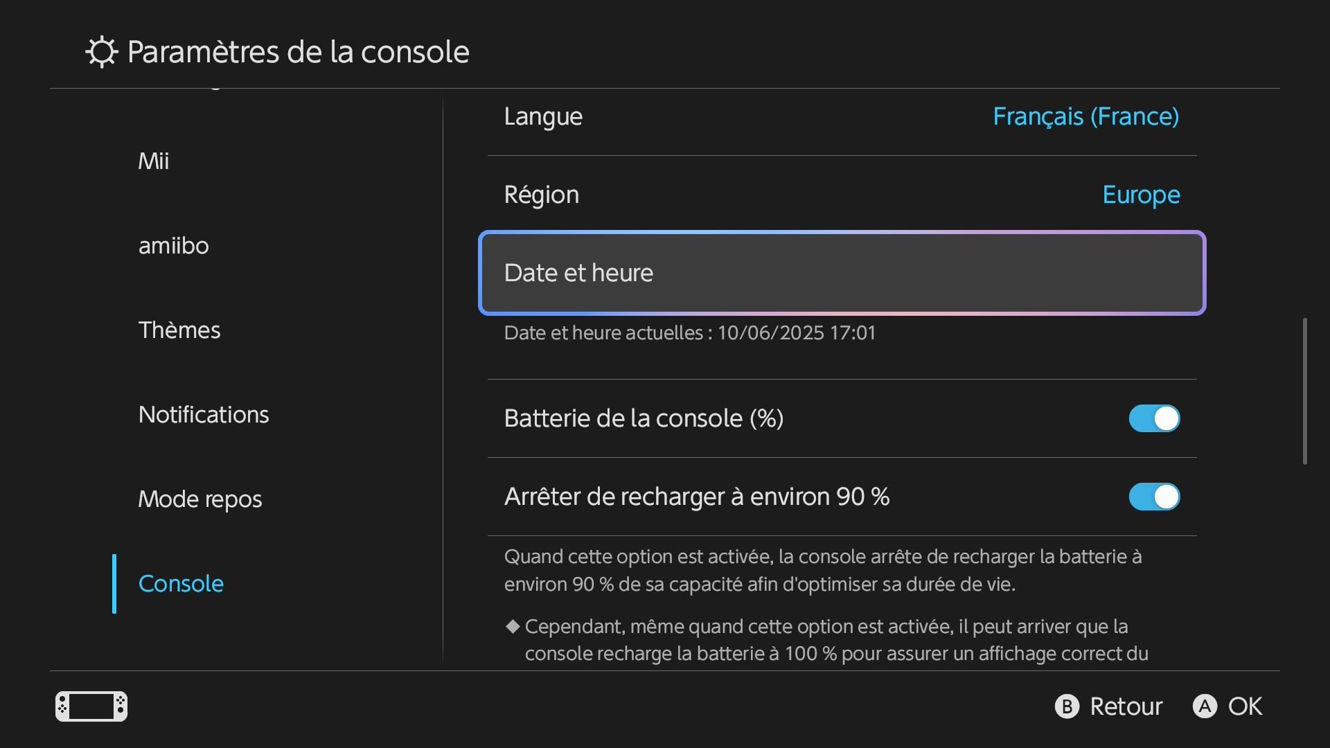 Test-Switch-menu
