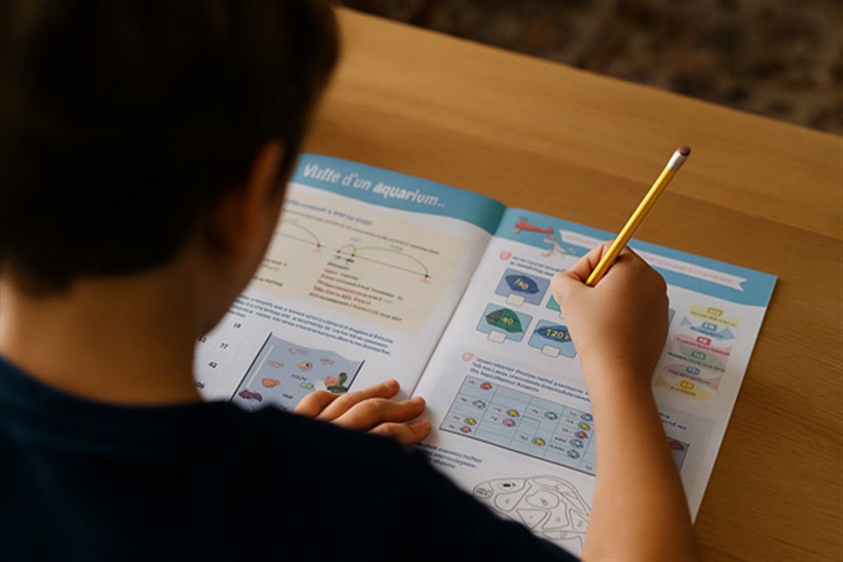 Des cahiers de vacances pour réussir sa rentrée
