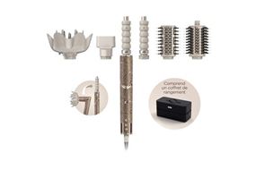 Fer-a-boucler-Shark-FlexStyle-Scintillant-5-en-1-HD446JSEU-Champagne