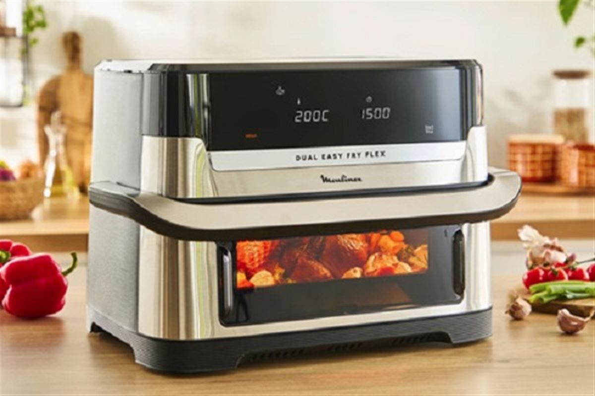 Moulinex Easy Fry Dual Flex : la air fryer qui mise sur la modularité
