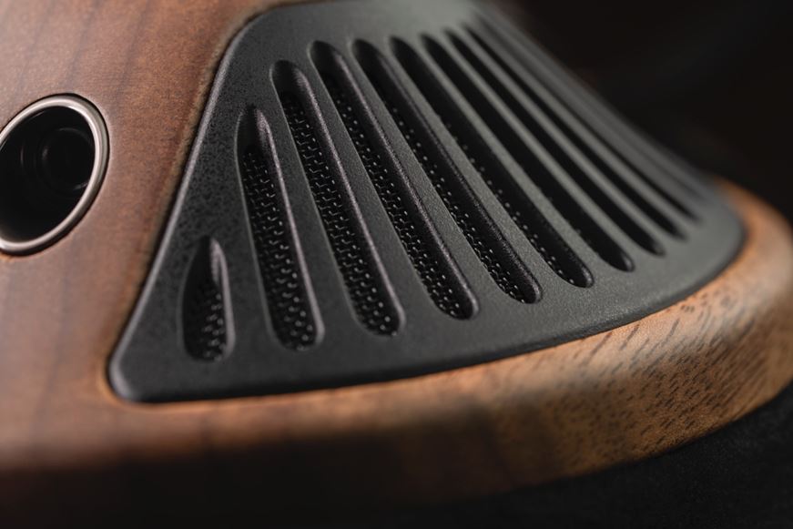 Vue latérale casque Meze Audio 105 Silva