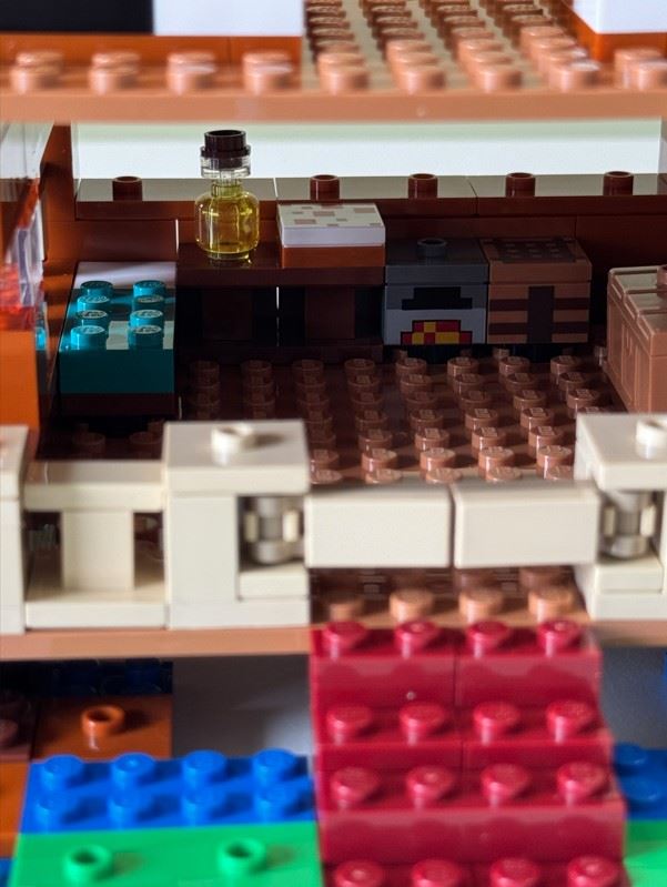 Intérieur maison LEGO
