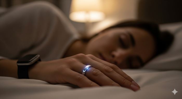 Bague connectée suivi sommeil