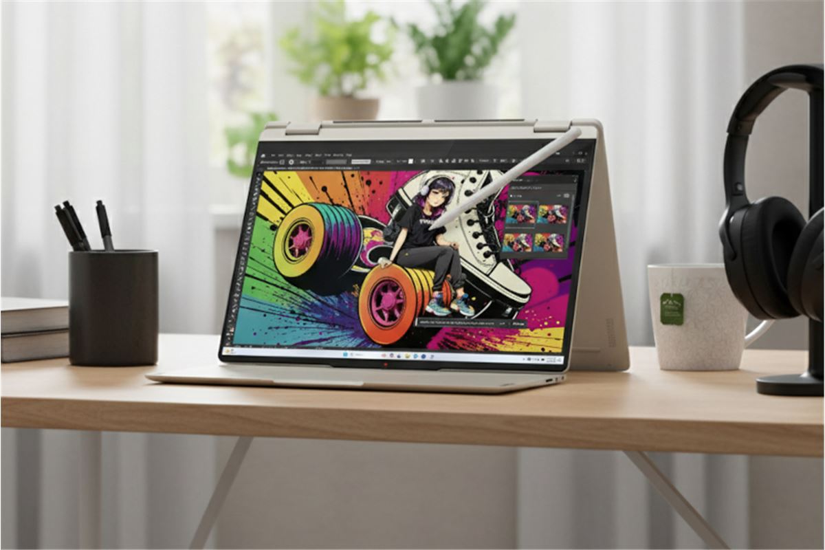 Lenovo Yoga 7 : le PC portable 2-en-1 Copilot+ qui sublime la créativité et la polyvalence