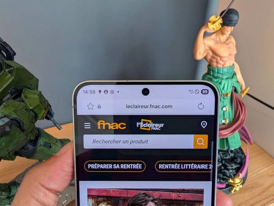 Samsung S25 FE écran