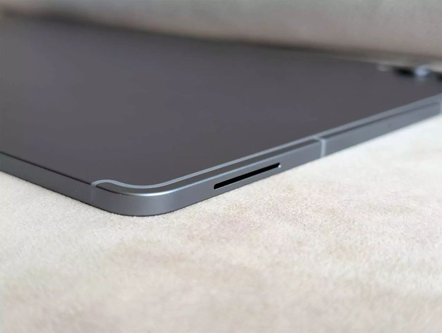 Vue latérale tablette S11