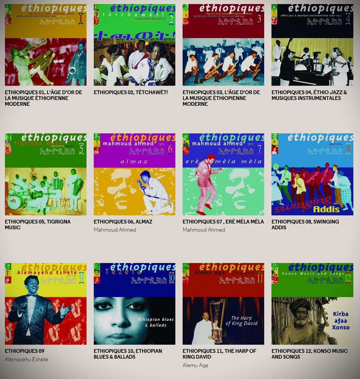 visuel catalogue collection ethiopiques