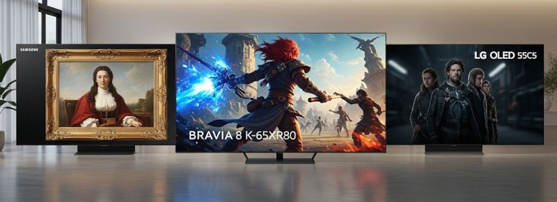 TV OLED et QLED gaming